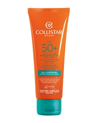 Collistar Active Protection Sun Cream SPF50+ 100мл солнцезащитный крем