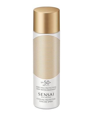 Sensai Silky Bronze Cooling 50+ 150мл Антивозрастной солнцезащитный спрей
