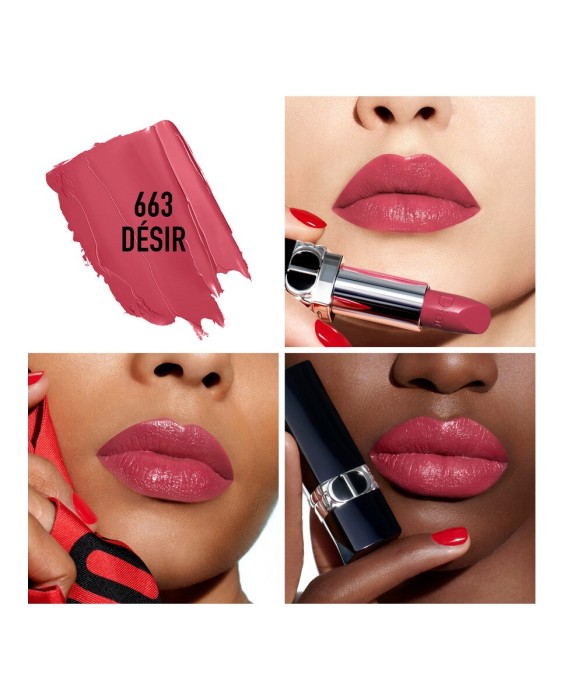 Recarga de barra de labios color couture - 4 acabados: satinado, mate, metalizado y aterciopelado - tratamiento floral - confort y larga duración