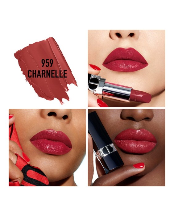 Recarga de barra de labios color couture - 4 acabados: satinado, mate, metalizado y aterciopelado - tratamiento floral - confort y larga duración