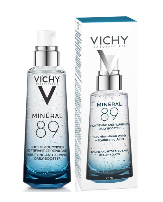 Sérum Concentrado Fortificante Vichy Minéral 89 Con Ácido Hialurónico 75 ml Vichy