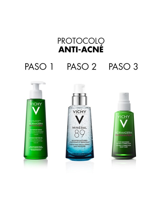 Sérum Concentrado Fortificante Vichy Minéral 89 Con Ácido Hialurónico 75 ml Vichy