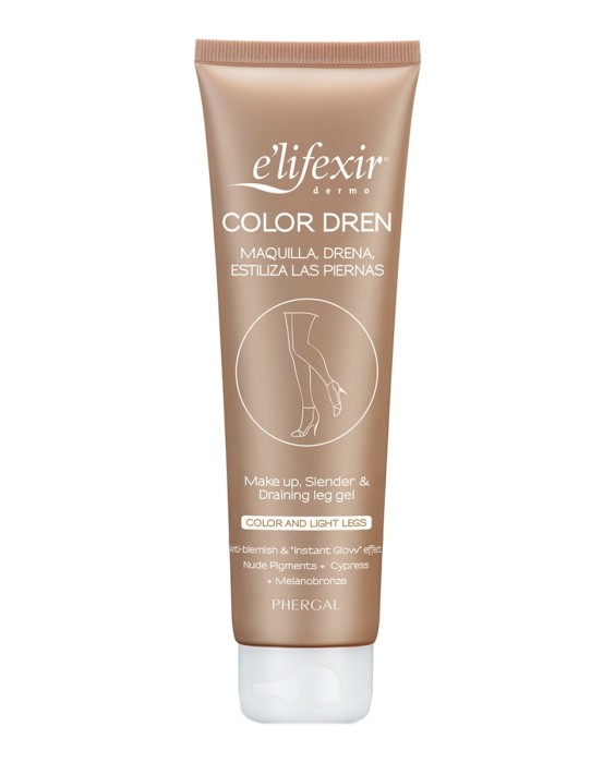 Maquillaje Para Piernas Color Dren 150 ml E'lifexir