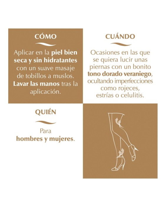 Maquillaje Para Piernas Color Dren 150 ml E'lifexir