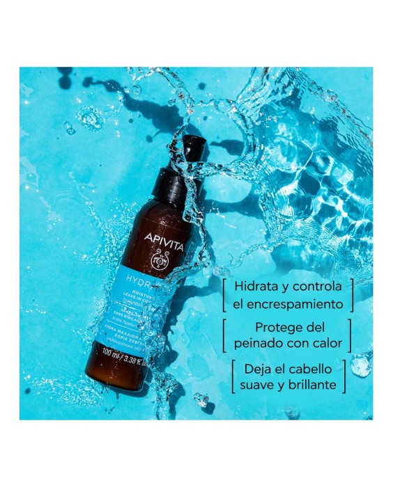 Acondicionador Hidratante sin Aclarado con Ácido Hialurónico y Aloe 100 ml Apivita
