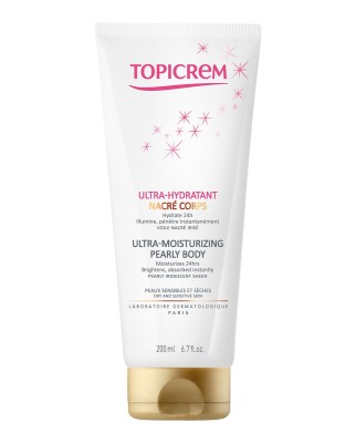 Leche Ultra-Hidratante Corporal Nacarada 200 ml Topicrem