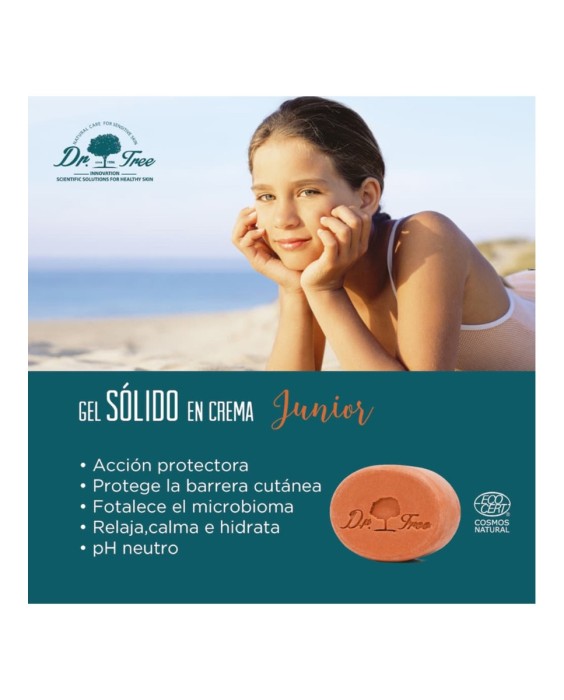 Gel Sólido Natural Junior Piel Sensible Dr. Tree
