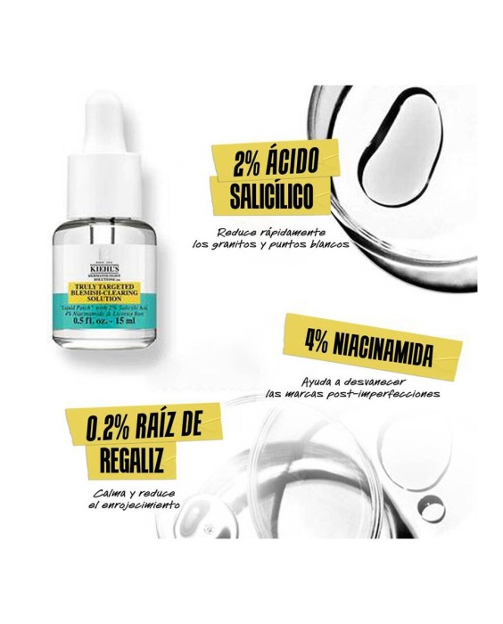 Parche invisible líquido Truly Targeted Acne-Clearing Pimple Patch Dermatologist Solutions 15 ml Kiehl's