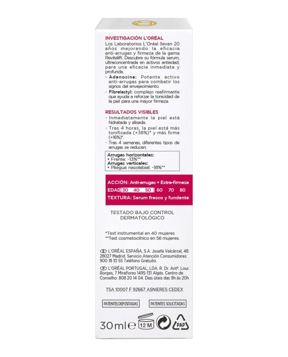 Serum antiarrugas Revitalift Pro-Retinol L'Oréal Paris