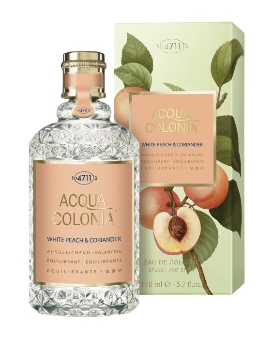 Eau de Cologne Acqua Colonia Melocotón Blanco y Cilantro 170 ml 4711