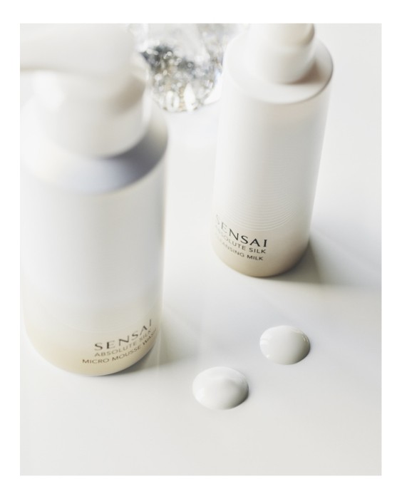 Sensai Absolute Silk Micro Mousse Wash 180мл Очищающий мусс для лица