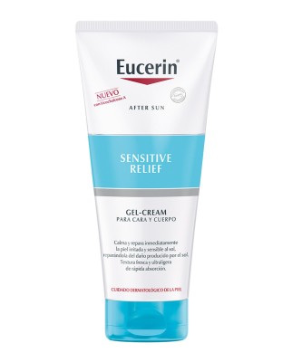Gel-Crema para cara y cuerpo Aftersun Sensitive Relief 200 ml Eucerin