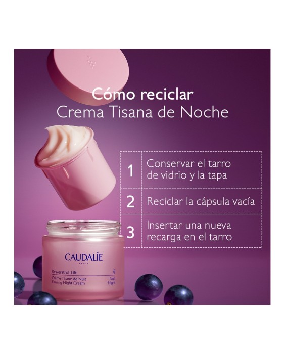 Recarga  Crema Noche Resveratrol-Lift 50 ml Caudalie