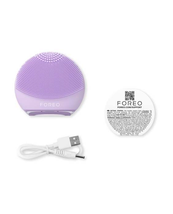 LUNA™ 4 go - Dispositivo de limpieza y reafirmante facial para todo tipo de pieles Lavender FOREO