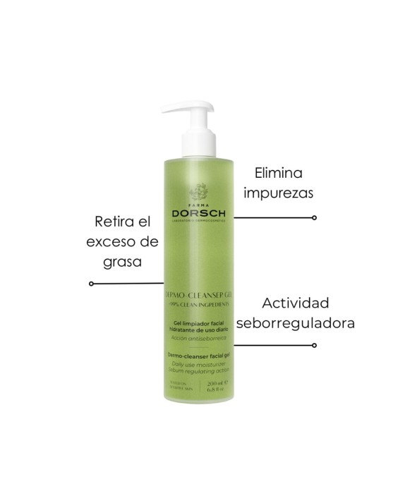 Gel limpiador Dermo-Cleanser 200 ml Farma Dorsch