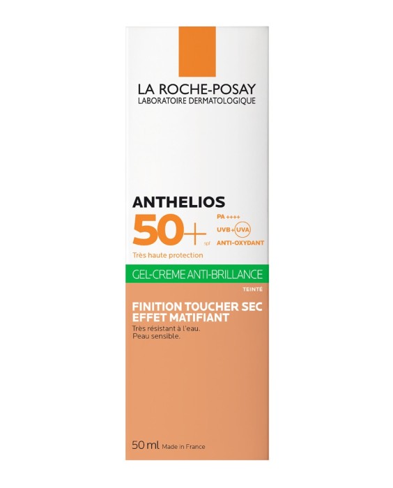 Protección solar Anthelios SPF50 color toque  seco 50 ml La Roche Posay