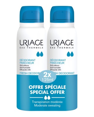 Duplo Desodorante en spray Frescor Uriage