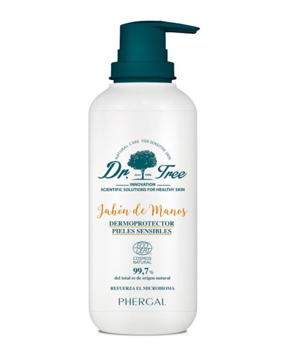 Jabón de Manos Natural Piel Sensible 400 ml Dr. Tree