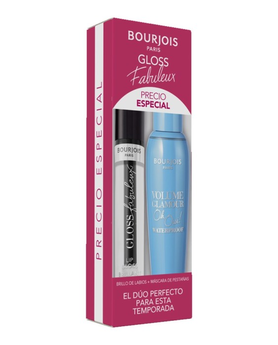 Brillo de labios Gloss Fabuleux Mascara Volumen Glamour Waterproof Bourjois