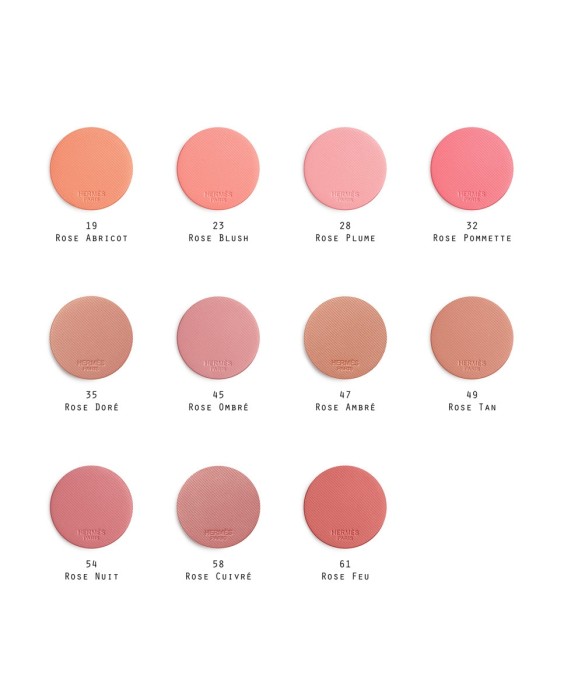 Hermès Rose Silky Blush Пудровые румяна