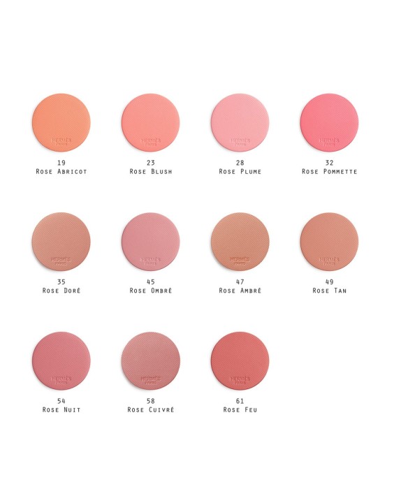 Hermès Rose Silky Blush Пудровые румяна