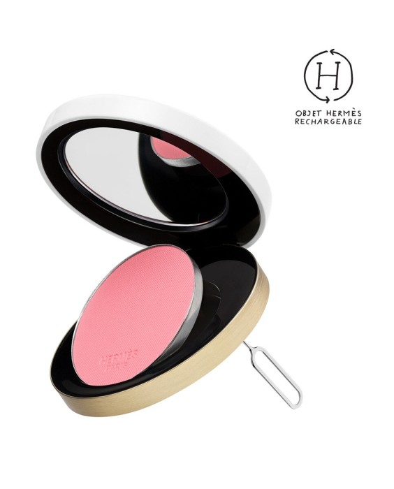 Hermès Rose Silky Blush Пудровые румяна
