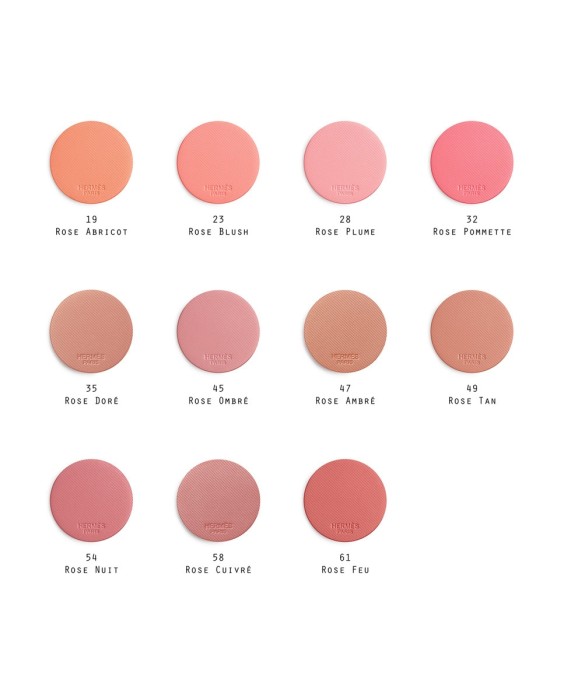 Hermès Rose Silky Blush Пудровые румяна