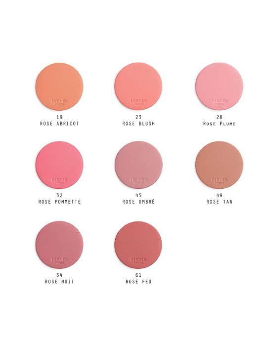 Hermès Rose Silky Blush Пудровые румяна