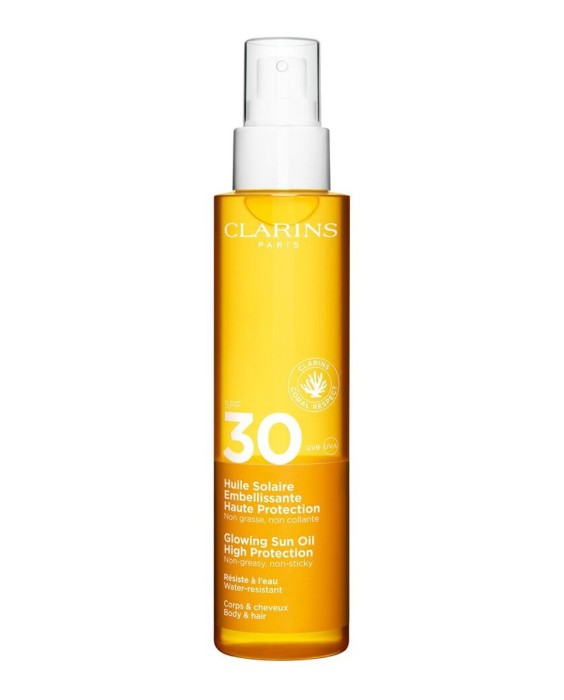 Aceite Solar Embellecedor Alta Protección SPF 30  Clarins