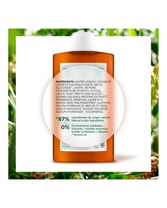 Champú Galanga 400 ml Klorane