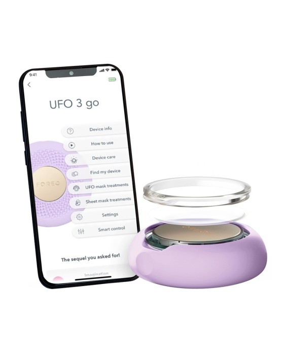 UFO™ 3 go - Hidratación facial profunda en cualquier lugar Lavender FOREO