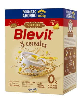 Papilla Superfibra 8 Cereales 1000 g Blevit