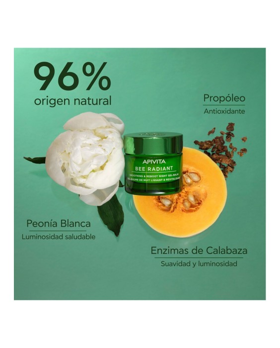 Gel-Bálsamo de Noche Bee Radiant 50 ml Apivita