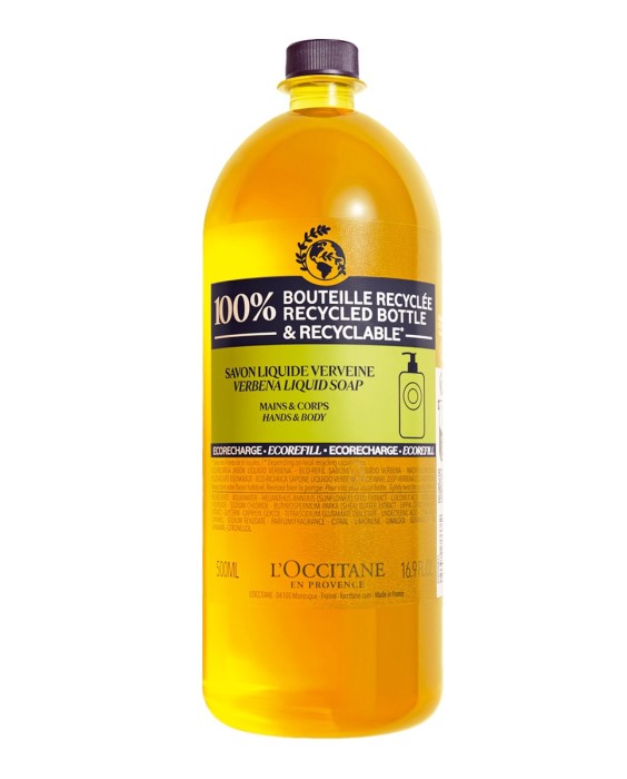 Eco-recarga Jabón Líquido Verbena al Karité 500 ml L'Occitane En Provence