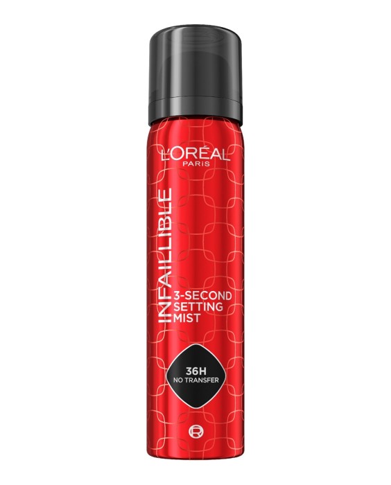 Spray fijador Infaillible 36h de duración Water-proof y Oil-proof L'Oréal Paris