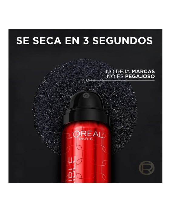 Spray fijador Infaillible 36h de duración Water-proof y Oil-proof L'Oréal Paris