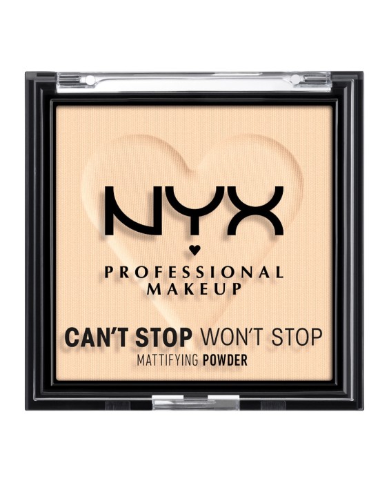 Polvos matificantes profesionales Can´t stop Won´t stop NYX Professional Makeup