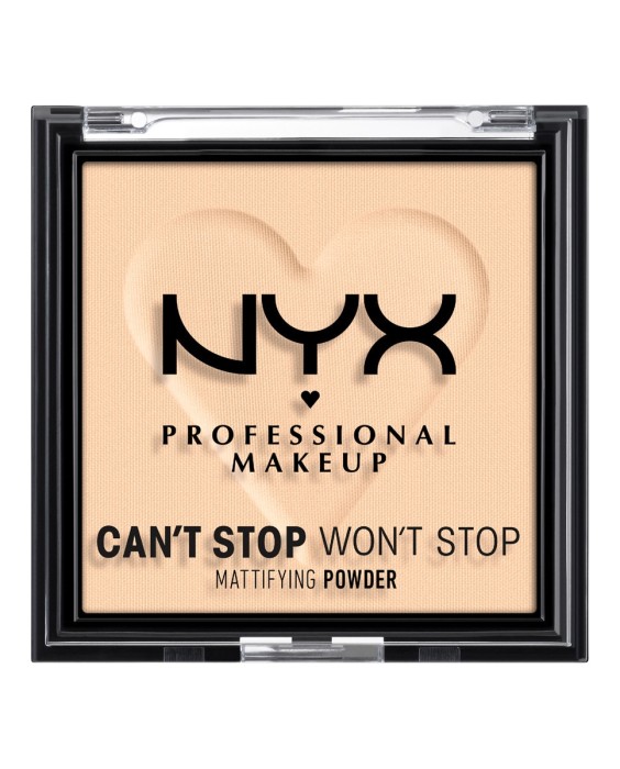 Polvos matificantes profesionales Can´t stop Won´t stop NYX Professional Makeup