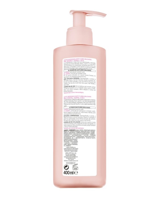 Leche Limpiadora Flores Delicadas L'Oréal Paris