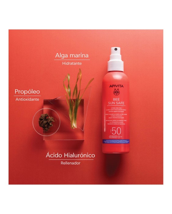 Spray Ultraligero Hydra Melting SPF50 Apivita