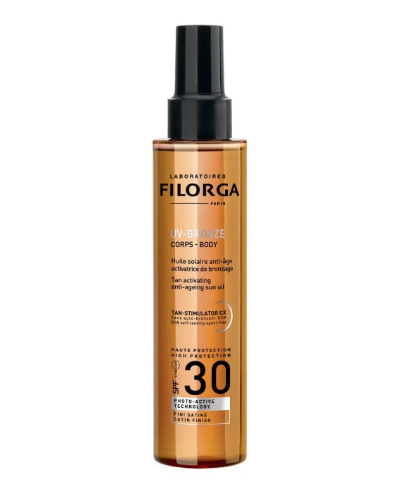 Spray Aceite Protección solar SPF30 UV Bronze Body 150 ml Filorga