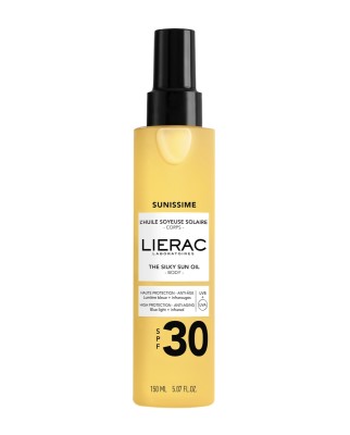 Aceite solar corporal sedoso Sunissime SPF 30 150 ml Lierac