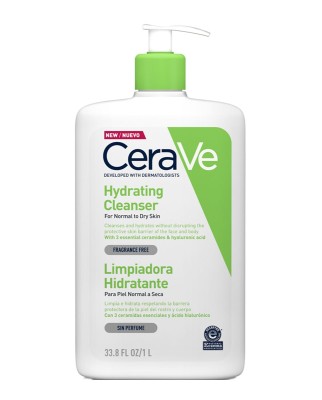 Gel Limpiador hidratante 1 L Cerave