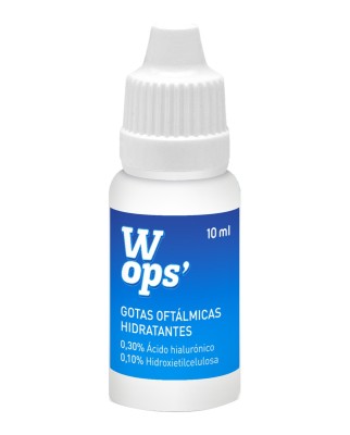 Gotas humectantes 0,3% 10 ml Wops