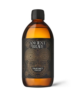 Complemento alimenticio con colágeno True MCT 500ml Ancient and Brave
