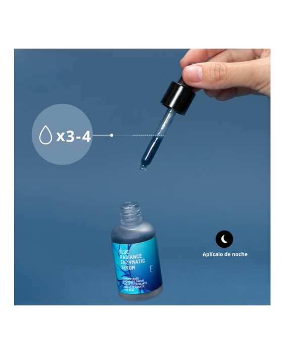 Sérum exfoliante Blue Radiance Enzymatic Serum 30 ml Freshly Cosmetics