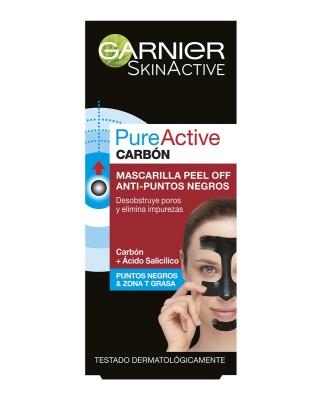 Mascarilla peel off anti puntos negros Garnier