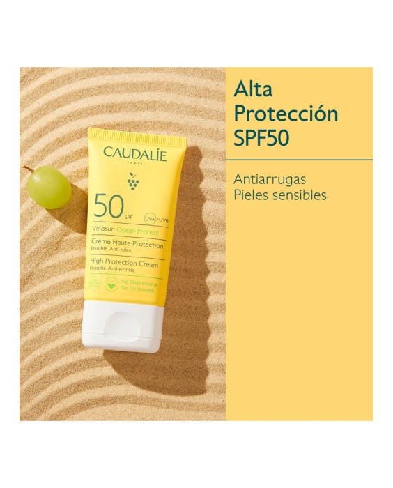 Crema De Alta Protección SPF50 Vinosun 50 ml Caudalie