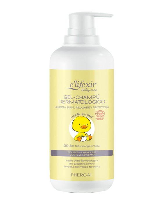Gel-Champú Piel Sensible Bebé Elifexir Baby Care 500 ml Elifexir