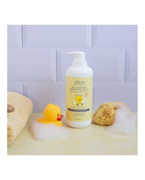 Gel-Champú Piel Sensible Bebé Elifexir Baby Care 500 ml Elifexir